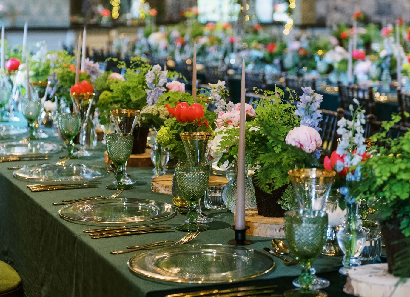 Dinner table setting